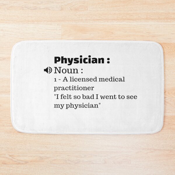 Item preview, Funny Physician Definition - Funny Birthday Gift ideas designed and sold by Aleekr1.