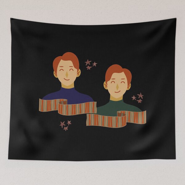 Item preview, Christmas Twins George and Fred designed and sold by LinniesTees.