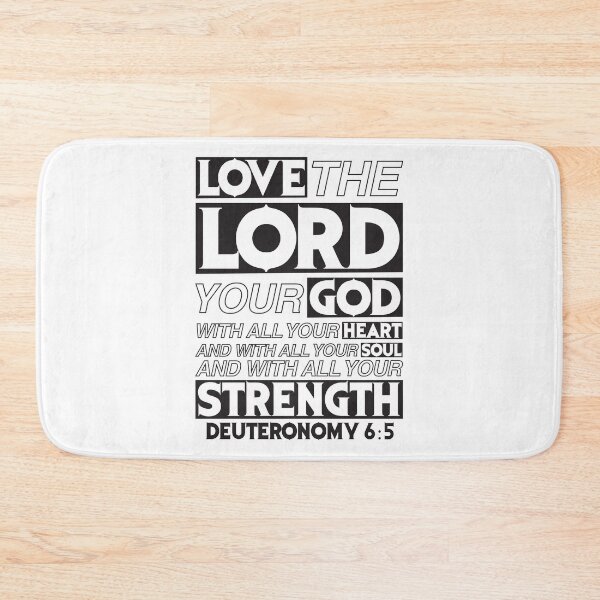Item preview, Deuteronomy 6:5 Love The LORD Your God designed and sold by plushism.