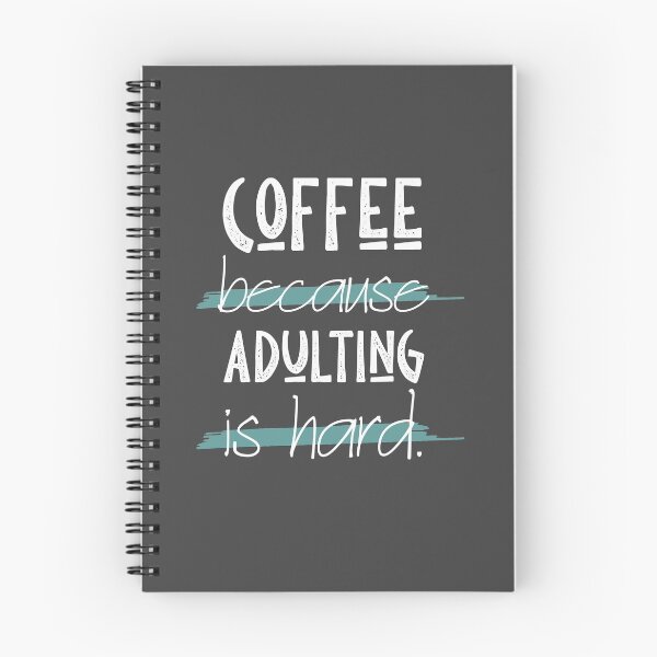 Item preview, Coffee Because Adulting Is Hard designed and sold by skok55.