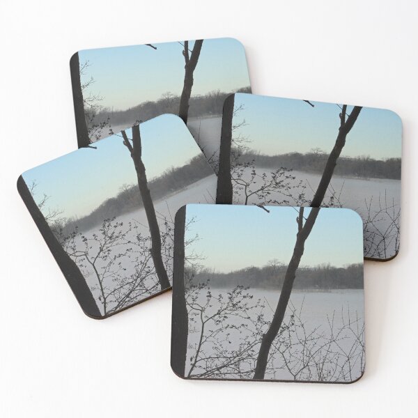 Item preview, Beautiful Scene of Misty River designed and sold by Susie Kramer.