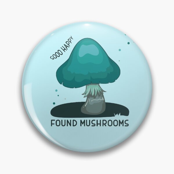 Item preview, So happy found mushroom, funny mushroom tee, for mushroom hunters designed and sold by MushroomHunters.