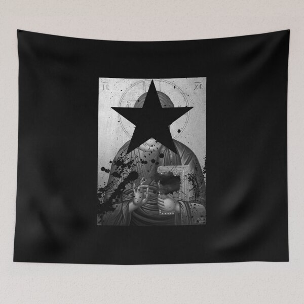 Item preview, Jesus Vandalized Hagiography Blackstar designed and sold by comlag.