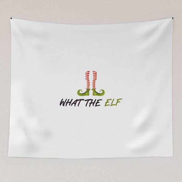 Item preview, What the elf Funny Christmas Gift designed and sold by GoldenDov.