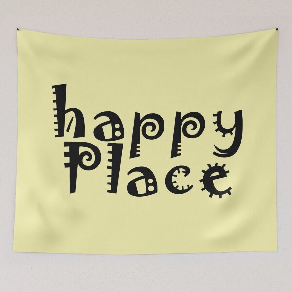 Item preview, happy place designed and sold by LPDesignsUK.