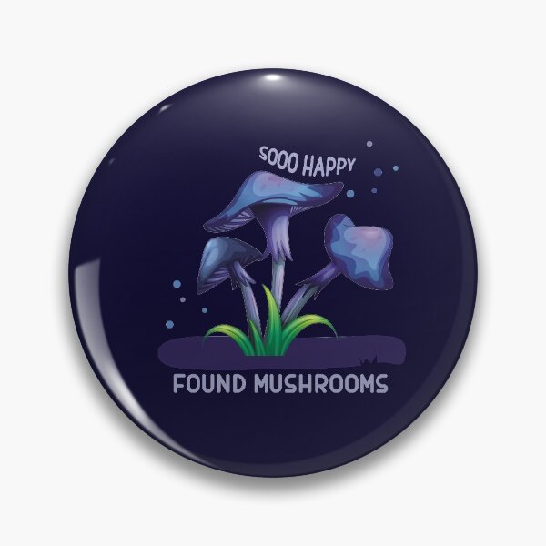 Item preview, So happy found mushroom, funny mushroom tee, for mushroom hunters designed and sold by MushroomHunters.