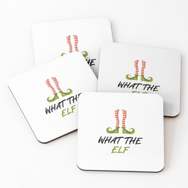 Item preview, What the elf Funny Christmas Gift designed and sold by GoldenDov.