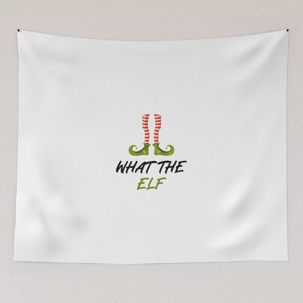 Item preview, What the elf Funny Christmas Gift designed and sold by GoldenDov.
