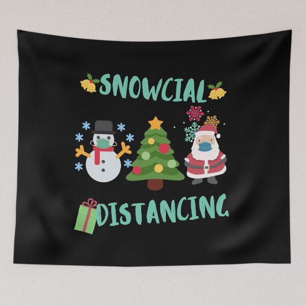 Item preview, Snowcial Distancing designed and sold by Quadghouls.