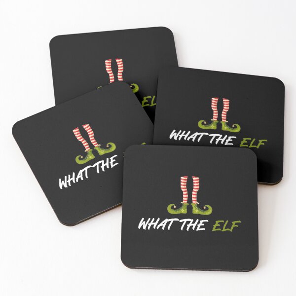 Item preview, What the elf Funny Christmas Gift designed and sold by GoldenDov.