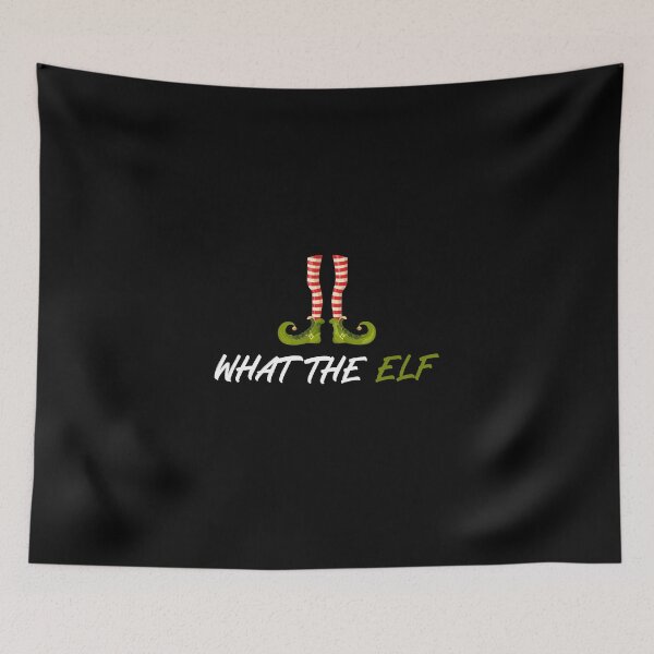 Item preview, What the elf Funny Christmas Gift designed and sold by GoldenDov.