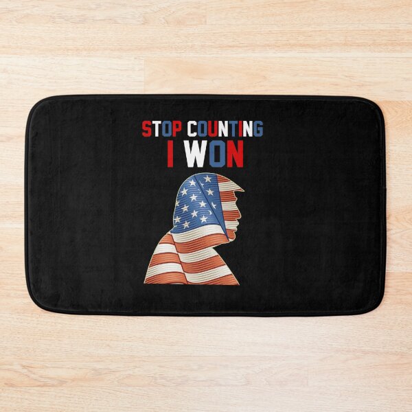 Item preview, Stop Counting I Won President Trump designed and sold by T-shirt-Designs.