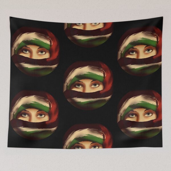 Item preview, Palestinian Woman Protester 2 designed and sold by PalestineWorld.