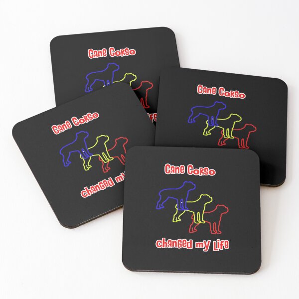 Item preview, Cane Corso Changed my Life - Dog Art dogs Silhouette - pet designed and sold by Coolstuff4you71.