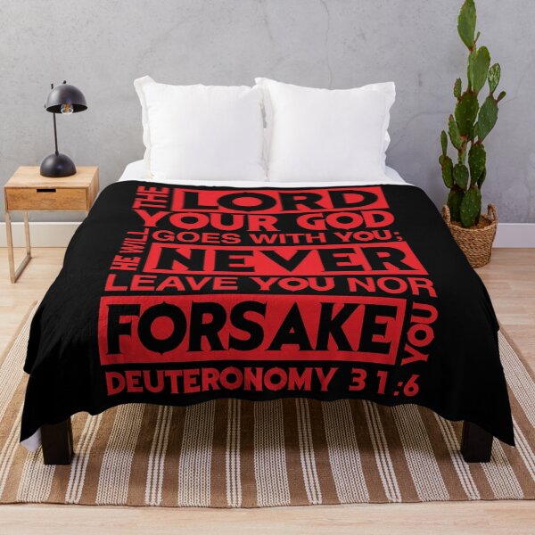 Item preview, Deuteronomy 31:6 designed and sold by plushism.