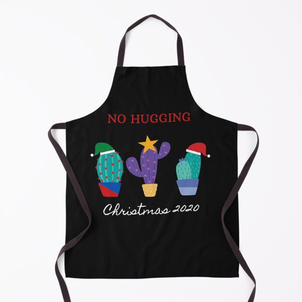 Item preview, No hugging Christmas 2020 cactus designed and sold by Littleonesplay.