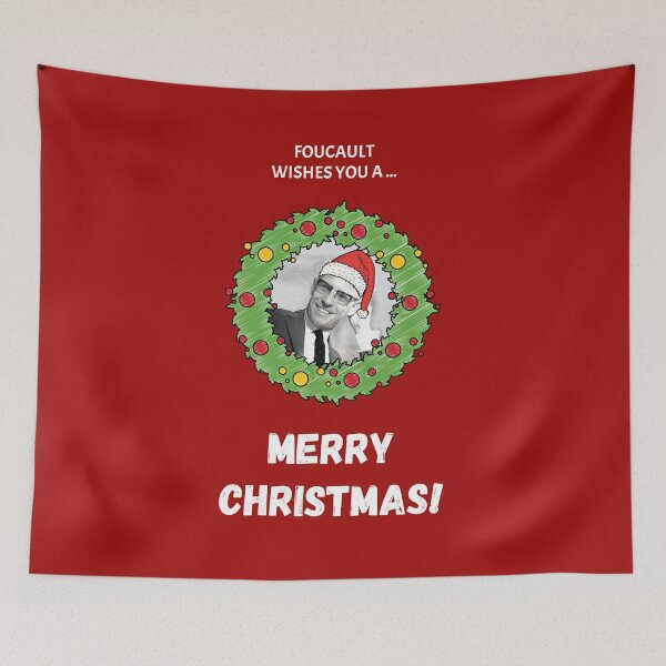 Item preview, Foucault Wishes You A Merry Christmas! designed and sold by Jordbord.