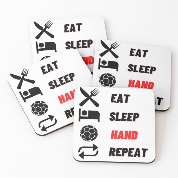 Item preview, Eat sleep hand repeat t shirt designed and sold by ProShirtDesign.