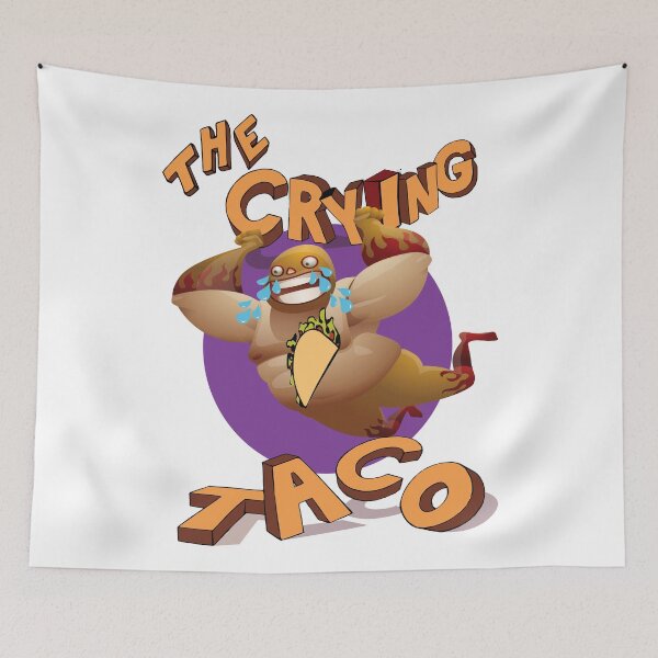 Item preview, Crying Taco I Love To Eat Tacos designed and sold by ProjectX23.
