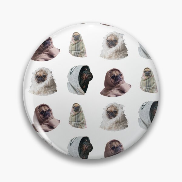 Item preview, Cute Sleepy Pugs Sticker Packs And Animal Pattern designed and sold by acatalepsys.