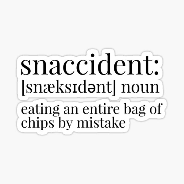 Snaccident Definition 10oz Tasse Drole Citation Faim Food Snack Pizza Poulet Mugs Vizlandkrj Com