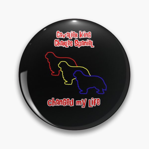 Item preview, Cavalier King Charles Spaniel Changed my Life - Dog Art dogs Silhouette - pet designed and sold by Coolstuff4you71.