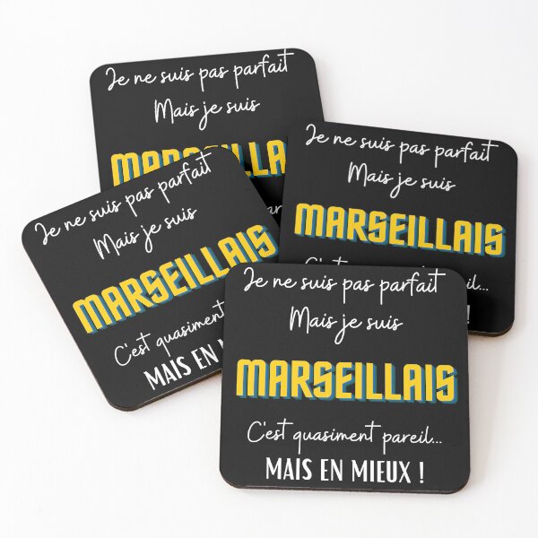 Item preview, T shirt I'm not perfect but I'm from Marseilles designed and sold by ProShirtDesign.