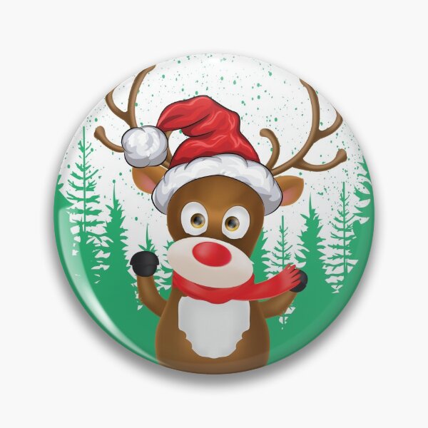 Item preview, Christmas Rudolf Reindeer Holidays Gift designed and sold by lotushaza.