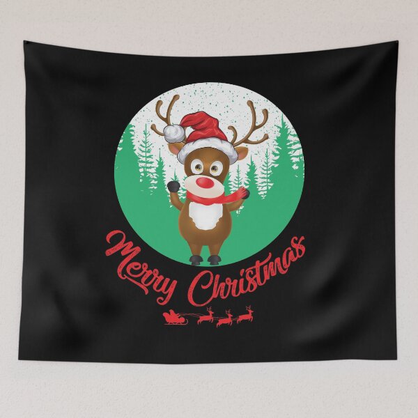 Item preview, Christmas Rudolf Reindeer Holidays Gift designed and sold by lotushaza.