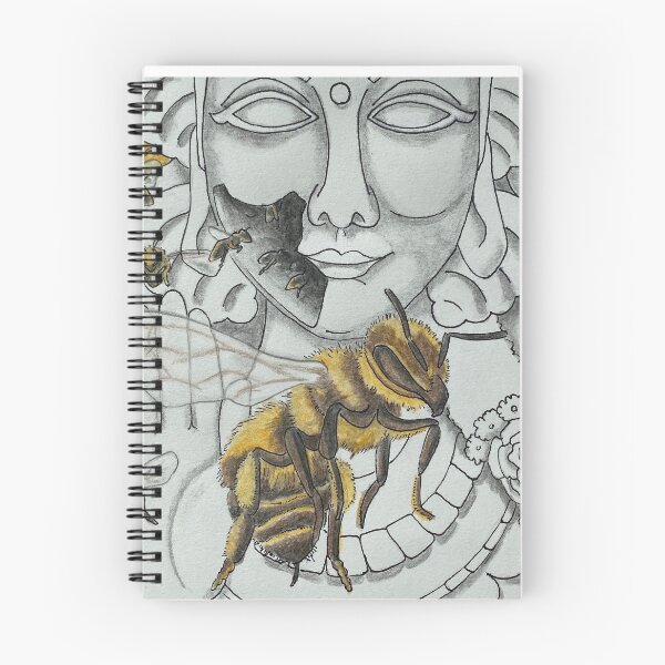Item preview, Bees of Bhramari designed and sold by Nic Phillips Sacred Art.