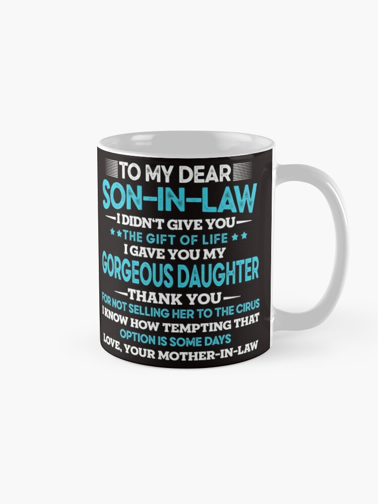 Proud Mom-In-Law Mother's Day Gift From A Son-In-Law Mug 11oz