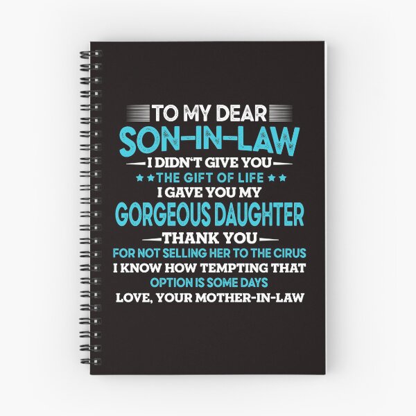 Item preview, To my dear son in law funny  saying cute gift for family and proud mother in law designed and sold by Majesticoo.