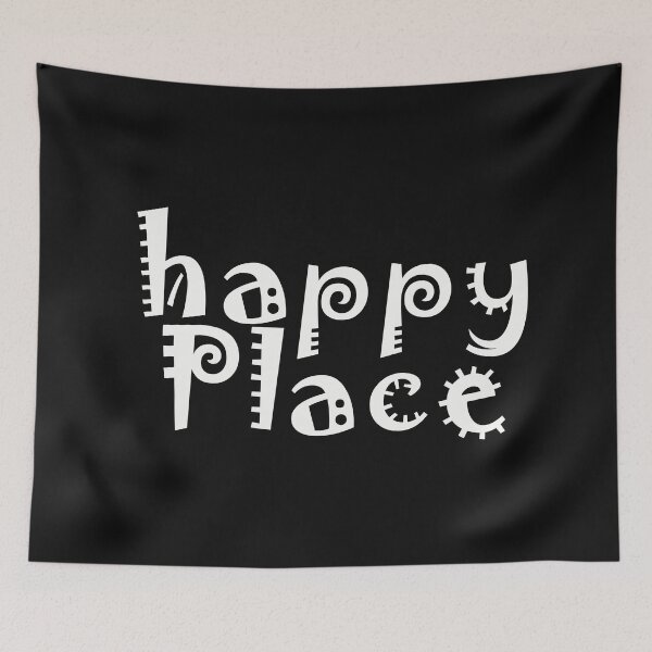 Item preview, happy place designed and sold by LPDesignsUK.