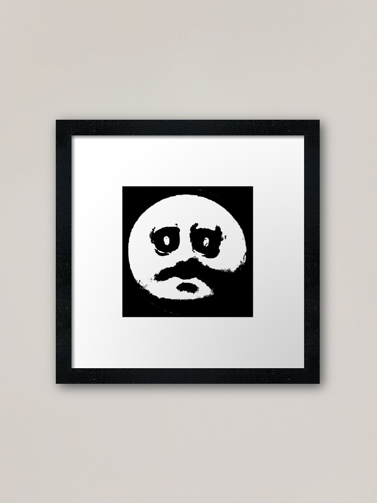 How did you do in PE today? Cursed Emoji Face | Art Print