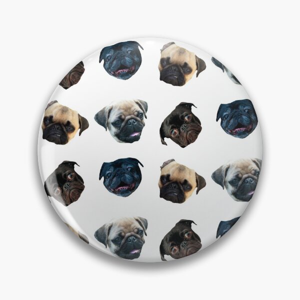 Item preview, Adorable Meme Pug Faces Sticker Packs And Animal Pattern designed and sold by acatalepsys.
