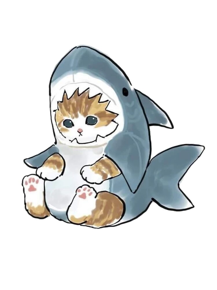 Cute Kawaii Shark Kids Hoodie