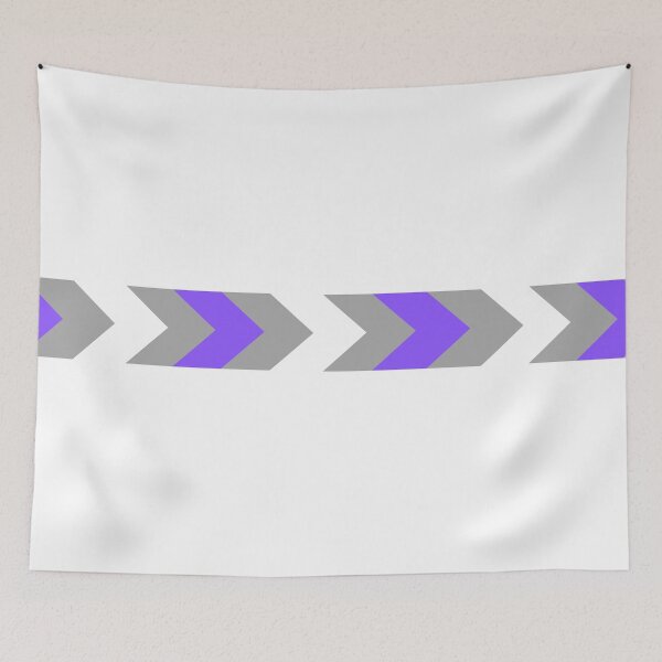 Item preview, Pride Flag Chevrons - Greyasexual designed and sold by thesassypanda.