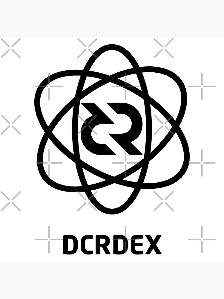 (sticker) DCRDEX © v3 (Design timestamped by https://timestamp.decred.org/) by OfficialCryptos