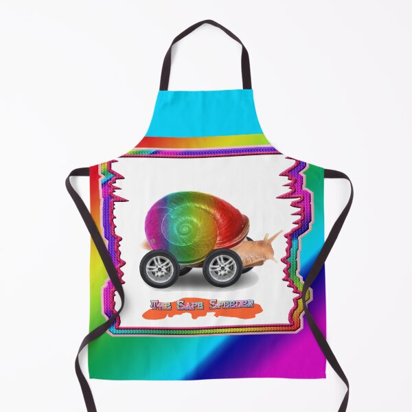 Item preview, The Safe Speeder - Rainbow Fun Toy Snail For Kids (By ACCI) designed and sold by VanyssaGraphics.