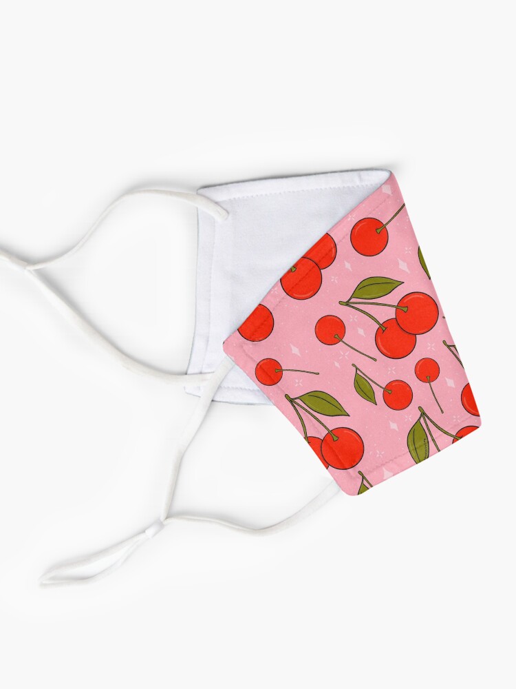 Alternate view of Cherries on Top Mask