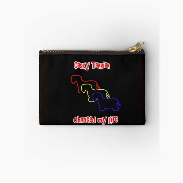 Item preview, Cesky Terrier Changed my Life - Dog Art dogs Silhouette - pet designed and sold by Coolstuff4you71.
