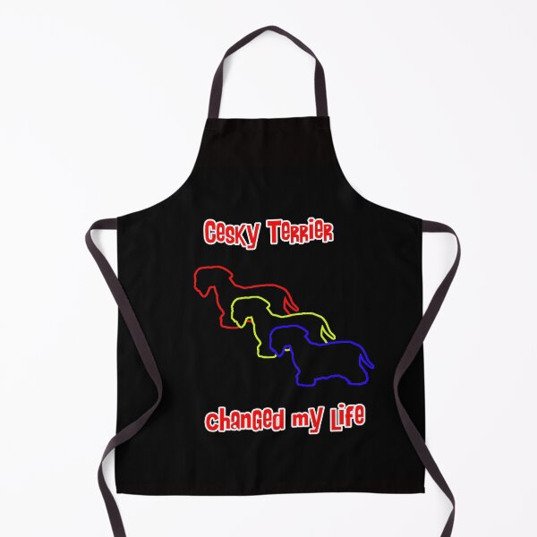 Item preview, Cesky Terrier Changed my Life - Dog Art dogs Silhouette - pet designed and sold by Coolstuff4you71.