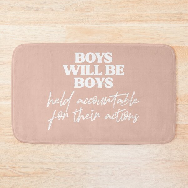 Item preview, boys will be held accountable for their actions designed and sold by Bidoctor.