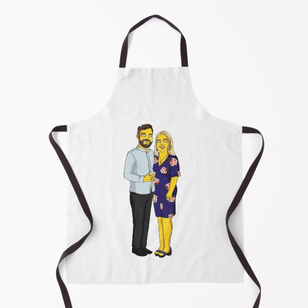Item preview, Simpsons Couple  designed and sold by Cartoonsy.