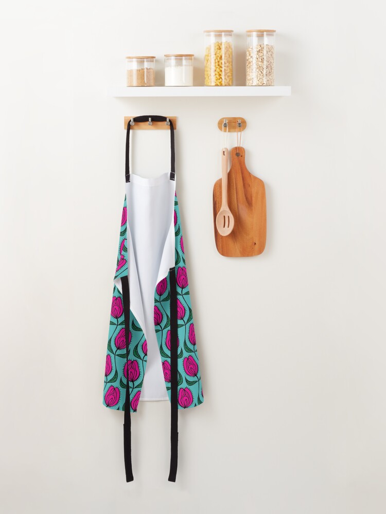 Alternate view of Ambiguous tulips Apron