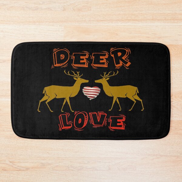 Item preview, Deer animal typo love designed and sold by Urbo Panda.