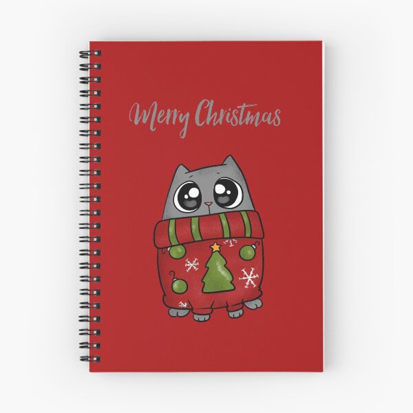 Item preview,   cat merry christmas designed and sold by WOWSOMETHINGNEW.