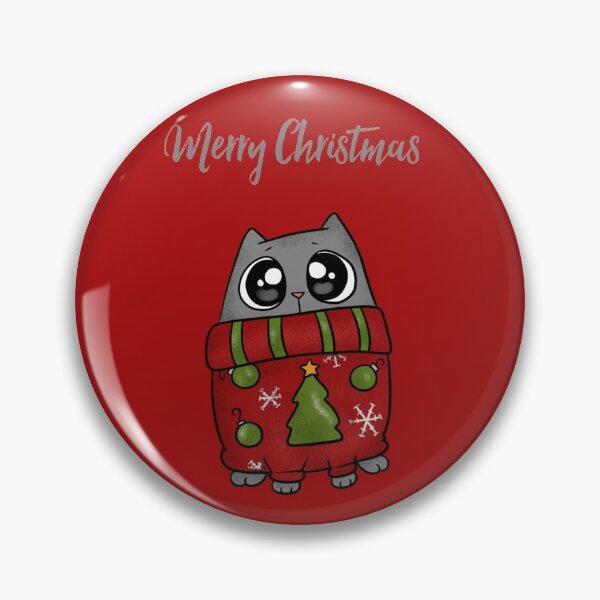Item preview,   cat merry christmas designed and sold by WOWSOMETHINGNEW.