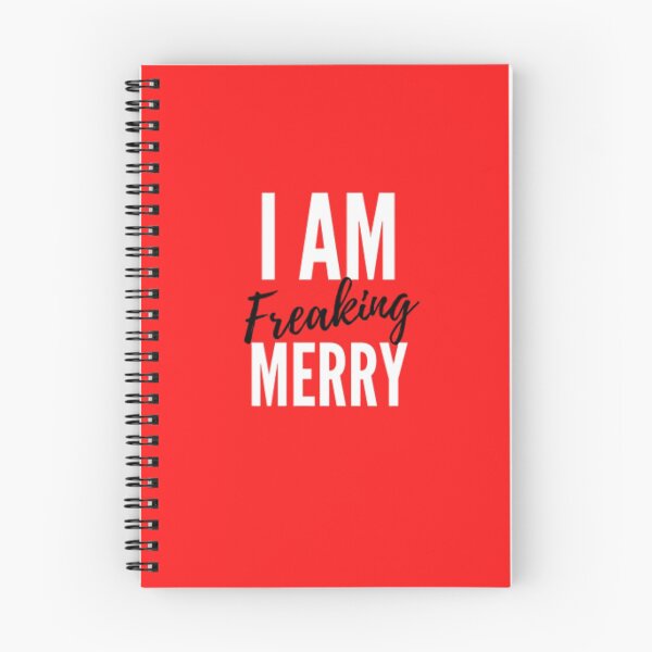 Item preview, I Am Freaking Merry , Christmas , Funny Christmas , Bah Humbug , Christmas T-Shirt , Holiday, Merry AF designed and sold by Just Smile.