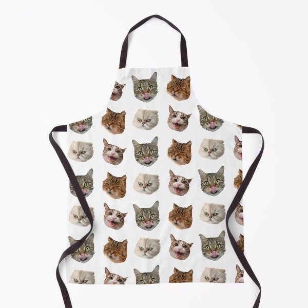 Item preview, Funny Adorable Meme Cat Faces Sticker Packs And Animal Pattern designed and sold by acatalepsys.